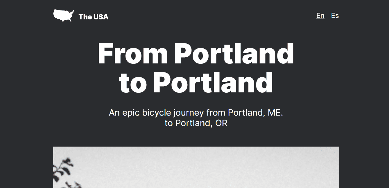 From Portland to Portland